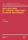 Cover: Applications of Tensor Functions in Solid Mechanics - Springer