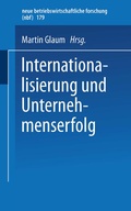 Cover: Internationalisierung und Unternehmenserfolg - Springer Gabler