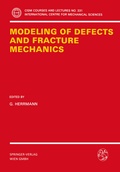 Cover: Modeling of Defects and Fracture Mechanics - Springer