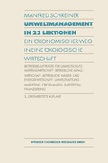 Cover: Umweltmanagement in 22 Lektionen - Springer Gabler