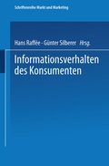 Cover: Informationsverhalten des Konsumenten - Springer Gabler