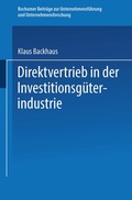 Cover: Direktvertrieb in der Investitionsg&uuml;terindustrie - Springer Gabler