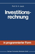 Cover: Investitionsrechnung - Springer Gabler