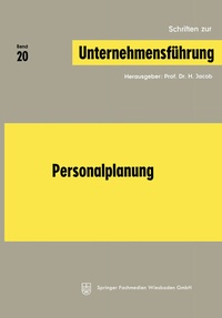 Enlarge image Cover: Personalplanung - Springer Gabler
