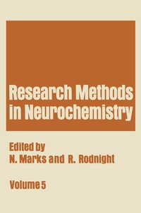 Enlarge image Cover: Research Methods in Neurochemistry - Springer