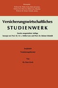 Cover: Einf&uuml;hrung in das Versicherungs-Schrifttum - Springer Gabler
