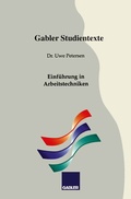 Cover: Einf&uuml;hrung in Arbeitstechniken - Springer Gabler