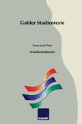 Abbildung von: Gesellschaftsrecht - Springer Gabler