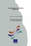 Cover: Die Datenverarbeitung im Versicherungsbetrieb - Springer Gabler