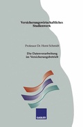 Cover: Die Datenverarbeitung im Versicherungsbetrieb - Springer Gabler