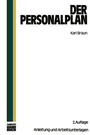 Cover: Der Personalplan - Springer Gabler