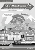 Cover: KS3 Maths Progress Progression Workbook Theta 2 (pack of 8) - Pearson Education Limited