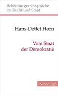 Cover: Vom Staat der Demokratie - Brill Deutschland