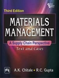 Abbildung von: Materials Management: A Supply Chain Perspective - PHI Learning