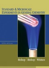 Abbildung von: Standard and Microscale Experiments in General Chemistry - Brooks/Cole