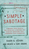Cover: Simple Sabotage - HarperCollins