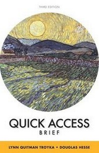Enlarge image Cover: Quick Access Brief Plus Mywritinglab Without Pearson Etext -- Access Card Package - Longman Publishing Group
