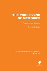 Enlarge image Cover: The Processing of Memories (PLE: Memory) - Psychology Press Ltd