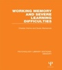 Cover: Working Memory and Severe Learning Difficulties (PLE: Memory) - Psychology Press Ltd