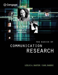 Enlarge image Cover: The Basics of Communication Research (with InfoTrac) - Wadsworth Publishing Co Inc