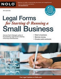 Enlarge image Cover: Legal Forms for Starting & Running a Small Business - NOLO