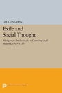 Cover: Exile and Social Thought - Princeton University Press