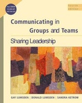 Cover: Communicating in Groups and Teams - Wadsworth Publishing Co Inc