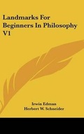 Cover: Landmarks For Beginners In Philosophy V1 - Kessinger Publishing