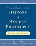 Cover: Central Readings in the History of Modern Philosophy - Wadsworth Publishing Co Inc