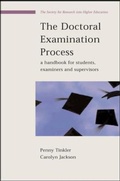 Cover: The Doctoral Examination Process - Open University Press