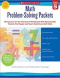 Cover: Math Problem-Solving Packets: Grade 5 - Scholastic US