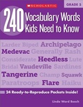 Cover: 240 Vocabulary Words Kids Need to Know: Grade 5 - Scholastic US