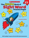 Cover: The the Jumbo Book of Sight Word Practice Pages - Scholastic US