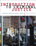 Cover: Introduction to Criminal Justice - Wadsworth Publishing Co Inc