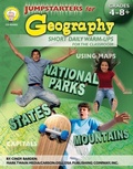 Cover: Jumpstarters for Geography, Grades 4 - 8 - Mark Twain Media