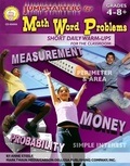 Cover: Jumpstarters for Math Word Problems, Grades 4 - 8 - Mark Twain Media