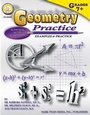 Cover: Geometry Practice Book, Grades 7 - 8 - Mark Twain Media