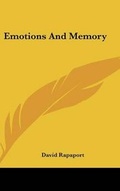 Cover: Emotions And Memory - Kessinger Publishing