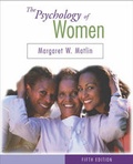 Cover: The Psychology of Women - Wadsworth Publishing Co Inc