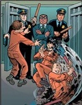 Cover: The Three Stooges Graphic Novels #3: Cell Block Heads - Papercutz