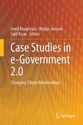 Cover: Case Studies in e-Government 2.0 - Springer