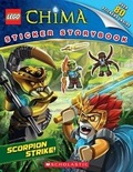 Cover: Scorpion Strike! Sticker Storybook - Scholastic Inc.