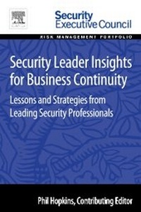 Bild vergrößern Bild: Security Leader Insights for Business Continuity - Elsevier