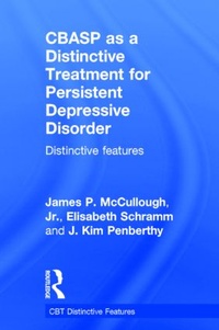Enlarge image Cover: CBASP as a Distinctive Treatment for Persistent Depressive Disorder - Routledge