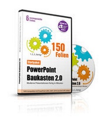 Abbildung von: PowerPoint Baukasten 2.0 - (STARTPAKET) - Präsentationen fertig in Minuten (2017) - - FuturePaceMedia