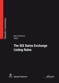 Cover: The SIX Swiss Exchange Listing Rules - St&auml;mpfli Verlag AG