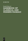 Cover: Handbook of Classical and Modern Mandaic - De Gruyter