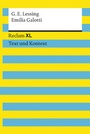 Cover: Emilia Galotti. Textausgabe mit Kommentar und Materialien - Reclam