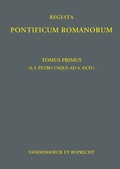 Cover: Regesta Pontificum Romanorum - Vandenhoeck & Ruprecht
