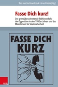 Cover: Fasse Dich kurz! - Vandenhoeck & Ruprecht
